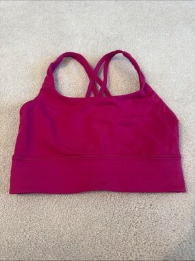 LululemonWomen's Magenta Strappy Sports Bralette